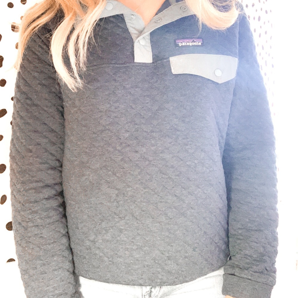 Patagonia quilted pullover